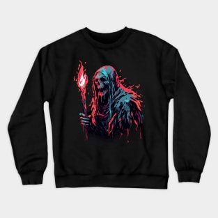 Ghoul horror lurking Crewneck Sweatshirt